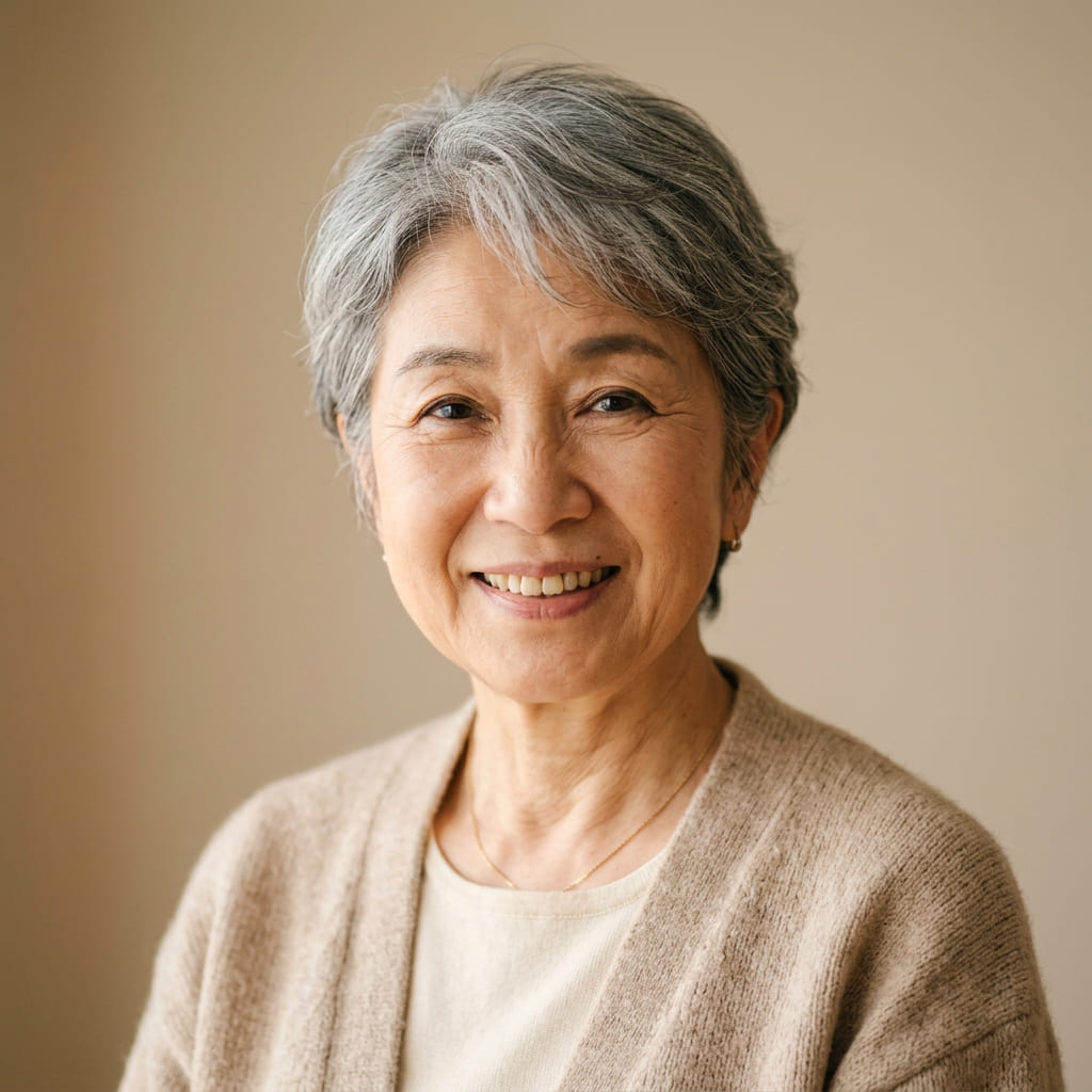 70代女性ご利用者の写真